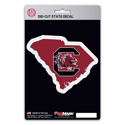 South Carolina State Shape Decal Fanmats Sports