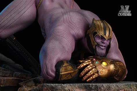 Thanos Resin Statue With Jack O Pose Is An Open Invite For Ant Man