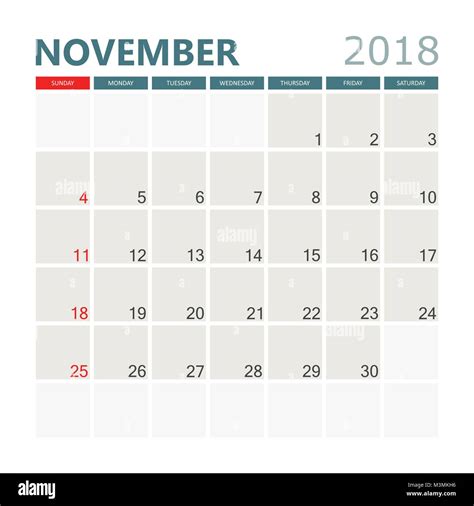 Em Geral 101 Imagen De Fondo Calendario Del Mes De Noviembre 2018 Para