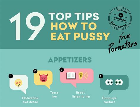 Tips How To Eat Pussy From Pornstars Infographic Vporn Blog