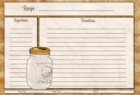 Cooking procedures all of the steps in a cooking procedure that feel intuitive to you should appear in detail on your recipe card template for word to maintain consistency and quality. Word Document Recipe Card Template For Word