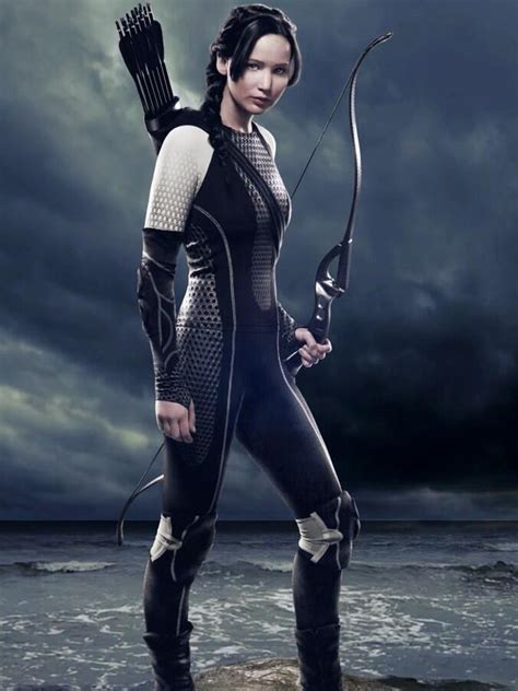 Jennifer Lawrence Katniss Everdeen In Hunger Marca English