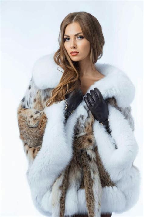 Lynx Fur Fashion Fashion Beauty Winter Fashion Glamour Outfit Fur Clothing Fur Accessories