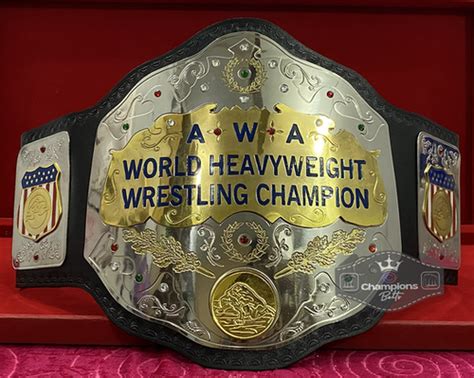 Buy Awa World Heavyweight Wrestling Championship Replica Belt