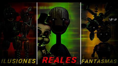 Son Los Phantoms Reales Teoría FNaF Five Nights At Freddy s