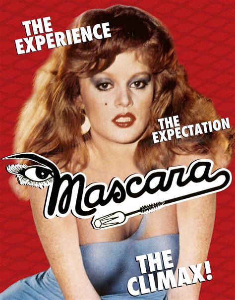 Mascara Limited Edition Blu Ray Slipcover Vinegar Syndrome Film Posters Vintage Blu Ray