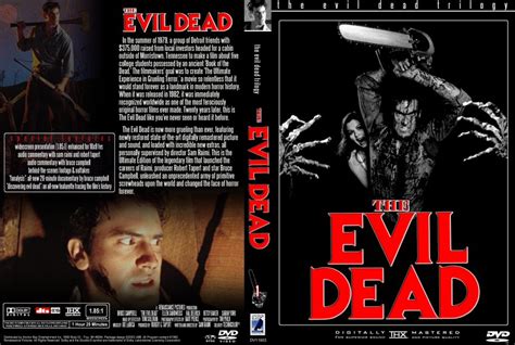 Evil Dead 1 Of 3 Movie Dvd Scanned Covers 16evil Dead1 Dvd Covers