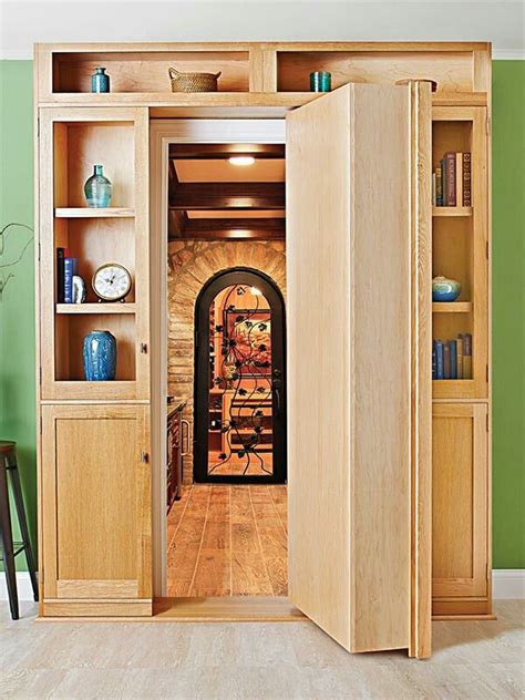 A bookshelf hidden door is more believable. Hidden entrance behind bookcase (With images) | Hidden ...