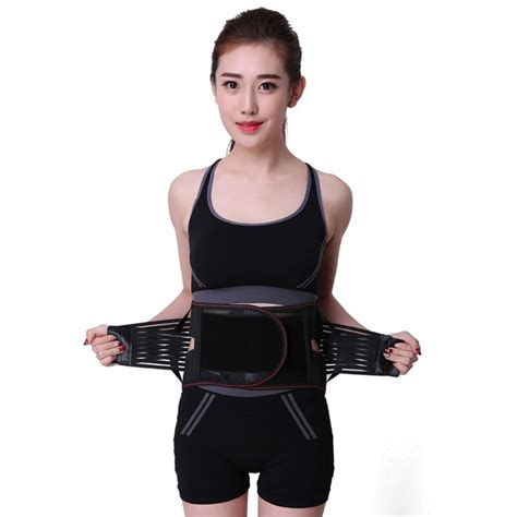 High Quality Women Waist Fitness Belt 5 Steel Plates Waist Posture