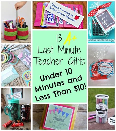 Check spelling or type a new query. 13 Last Minute DIY Teacher Gifts {Round Up | Teacher ...