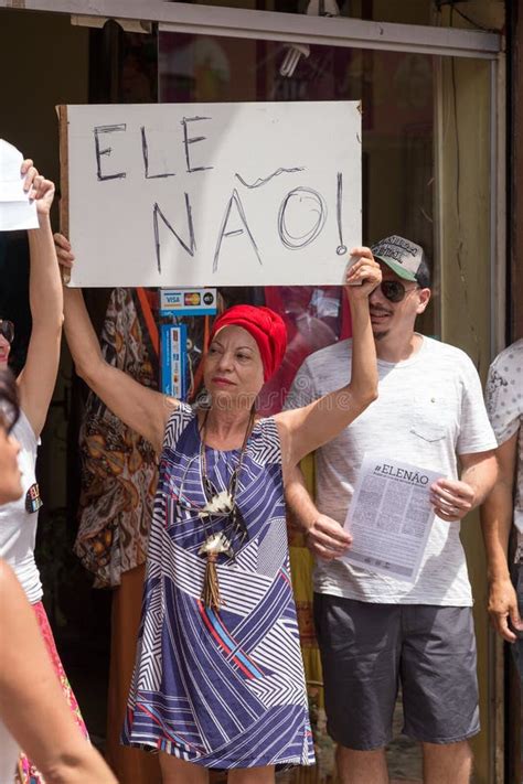 Campinas SÃ£o Paulo Brazil September 29 2018 National Day Women Against Far Right