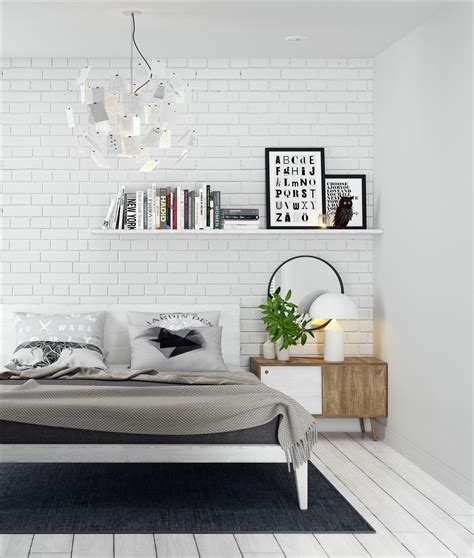 Bedrooms With Exposed Brick Walls