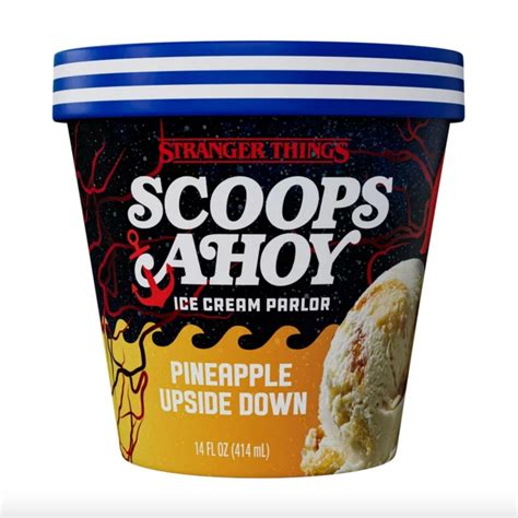 Stranger Things Ice Cream All Scoops Ahoy Flavors