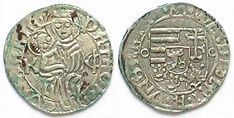 Ungarn HUNGARY Denar ND LADISLAUS II 1490-1516 silver AU! | MA-Shops