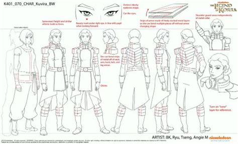 Character Sheets For Kuvira In The Legend Of Korra Legend Of Korra