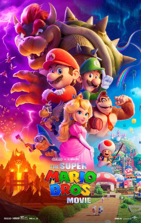 Super Mario Bros Reveals A New Poster Princess Peach Appears