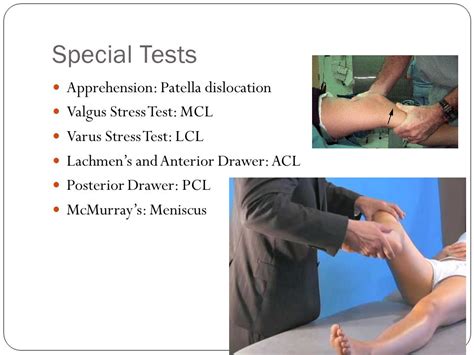 Special Test For Acl Tear