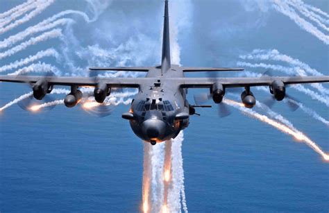 The Lockheed Ac 130u Spooky Ii Demonstrates Its Strength