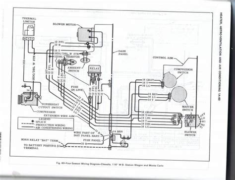1970 El Camino Wiring Diagram Wiring Digital And Schematic