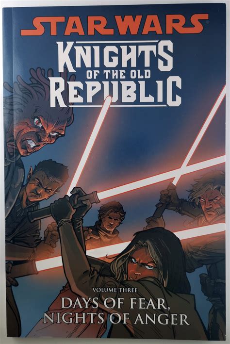 Star Wars Knights Of The Old Republic Vol 3 Days Of Fear Nights Of