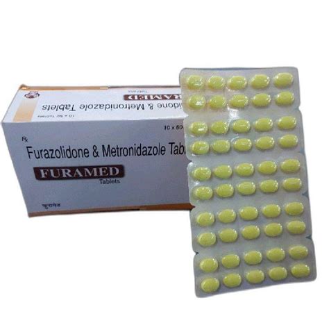 Furamed Furazolidone And Metronidazole Tablets At Rs 450kg Entowin