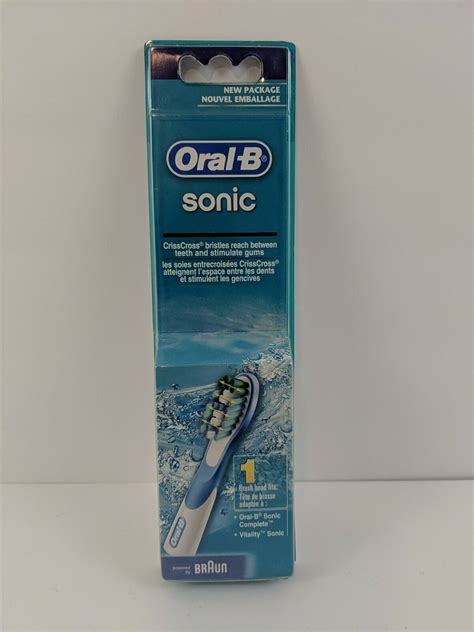 Oral B Sonic Completevitality Sonic Replacement Brush Head 1 Ct Ebay