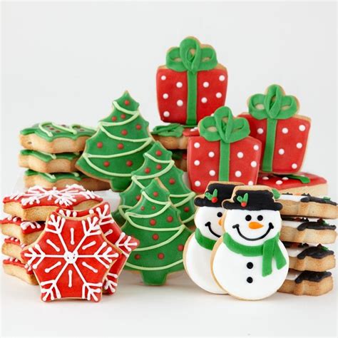Decorated christmas cookies don't have to be difficult. images of decorated cookies | deluxe hand-decorated ...