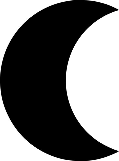 Moon Lunar Phase Crescent Moon Png Download 726980 Free