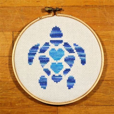 Maybe you would like to learn more about one of these? Sea Turtle - easy cross stitch pattern, PDF *instant ...