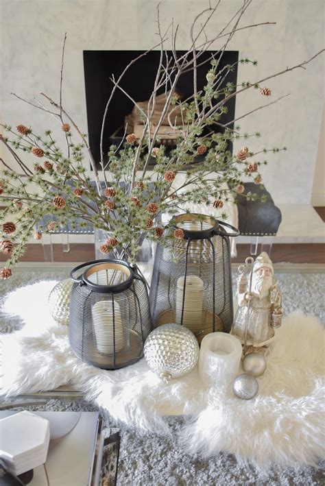 How I Am Transitioning Decor From Fall To Christmas On My Coffee Table