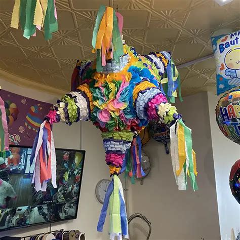 Star Of Colors Estrella De Colores Mexican Piñata With 7 Peaks