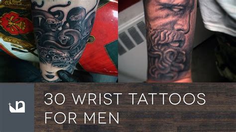 In fact, tattoos on the wrist can have many meanings and given their visibility, it's important for your artwork to suit your look. 30 Wrist Tattoos For Men - YouTube