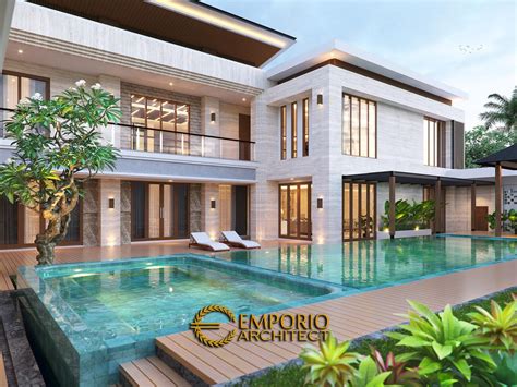 Mr Hdy Ii Modern House 2 Floors Design Banjarmasin Kalimantan