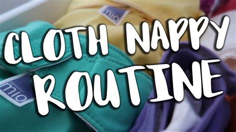 Cloth Nappy Routine Nomadidaddy Youtube