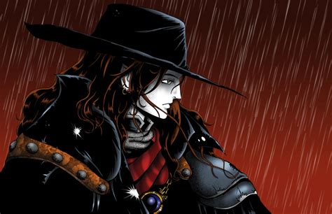 Vampire Hunter D In The Rain Etsy