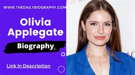 Olivia Grace Applegate Biography Wiki Age Height Net Worth