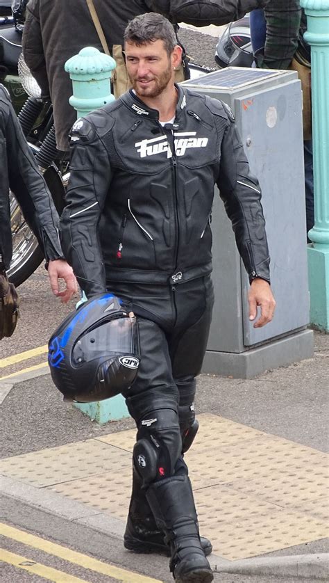 Bikers Bikes And Leather Guys Leather Jacket Men Style Leather Men Bike Leathers