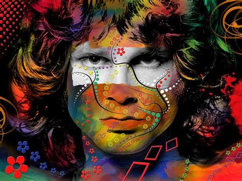 The Doors Trippy T Shirt Jim Morrison Pop Art Art