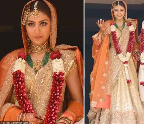 Top 10 Famous Indian Celebrity Wedding Dresses Trends