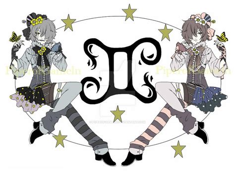 Close Adoptables Auction Zodiac Signs Gemini By Piperofgameln On