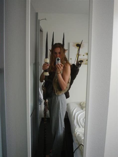 Hunter Faun Warrior Costume Weapons Added By Mrskahn On Deviantart