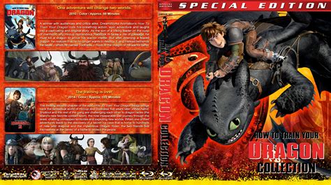 How To Train Your Dragon Collection 2010 R1 Custom Blu Ray Cover