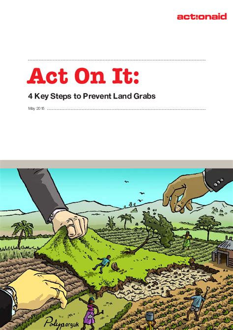 Pdf Act On It 4 Key Steps To Prevent Land Grabs 2 Act On It 4 Key