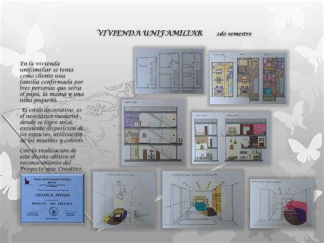 Diseño De Interiores Portafolio En Diapositivas