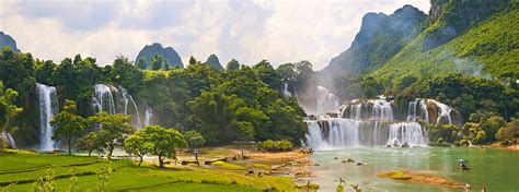 Descarga Gratis Vietnam Cascada 4k Beautiful Dry Nur Fondo De