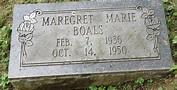 Margaret Marie Boals (1936-1950) - Find a Grave Memorial