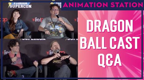 Maybe you would like to learn more about one of these? Dragon Ball Cast Q&A - YouTube