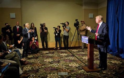 Testy News Conference Exchange Puts Donald Trumps Quirks On Display