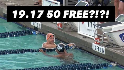 Olympic trials on thursday night, setting up pursuit of the olympic crown. Caeleb Dressel's 19.17 50 Freestyle...In A Brief - YouTube