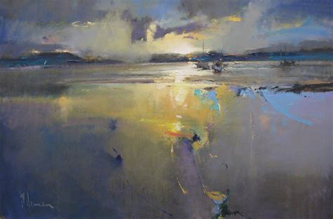 Clearing Storm By Peter Wileman Abstract Landscape Painting Landscape